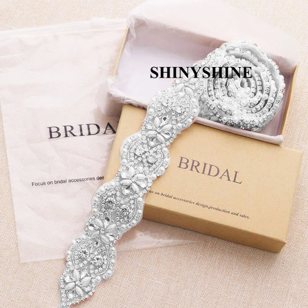 Rhinestone Applique Trim066 (2)