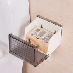 Настенное крепление ткань для ванной коробки держатель многослойные бумажные полотенца пластиковая коробка для одноразовых салфеток