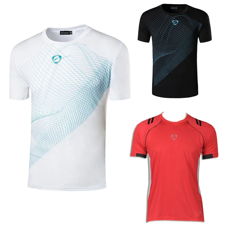 

Men Tennis Outdoor sports Shirts , Breathable Badminton Shirt , table tennis tshirt Male , workout jogging clothing Custom Name