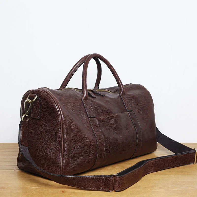 LANSPACE мужская кожаная сумка для путешествий модная кожаная сумка для багажа модная сумка большого размера