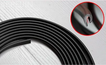

10M Car styling Car Anti Collision Side Door Bumper Protection Strip accessories for Citroen c2 c4 c5 c4l c3 saxo xsara picasso