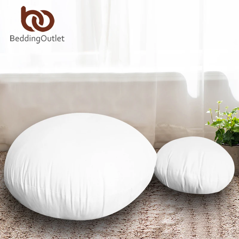 BeddingOutlet круглая подушка для детской подушки внутренняя альтернативная