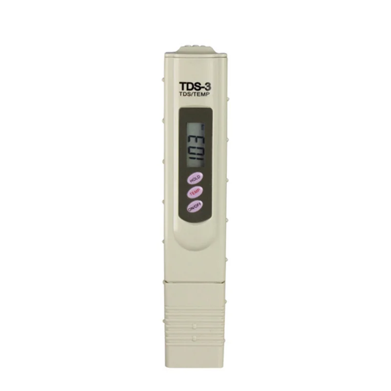 

Portable 3 key TDS test pen water purity tester instrument with holster electrolytic detection tools outdoor camping supplies