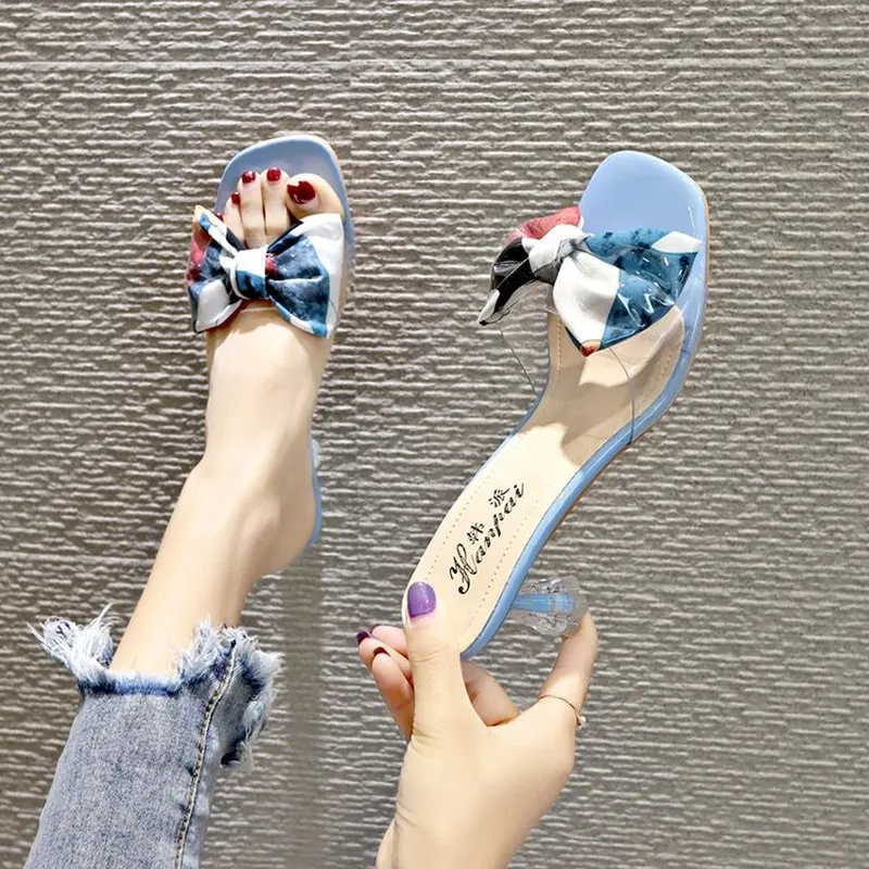 

QIUBOSS Shoes Woman Pumps summer sandals heels womens shoes zapatos de mujer shoe and bag set for party in women
