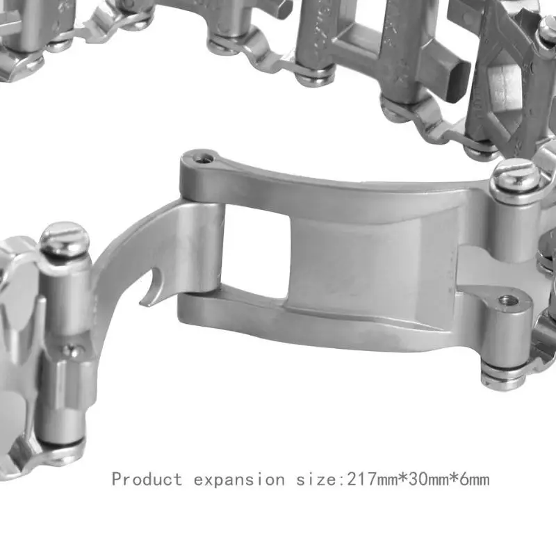 29 в 1 из нержавеющей стали Отвертка браслет открывалка интеграция Открытый Кемпинг Туризм браслет для путешествий аварийный EDC Мульти-инструменты