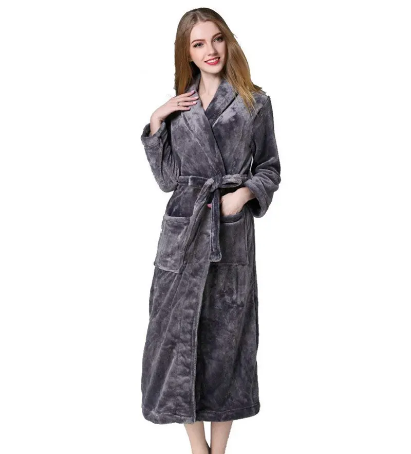 Nightgown-Pajamas-Bathrobe-Winter-Spa-Thicken-Large-Size---(14)