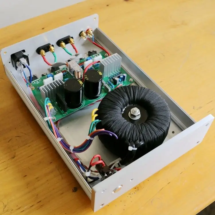 

ZEROZONE Finished U1 HIFI Stereo Audio Power Amplifier ON NJW0281G/ NJW0302G (100W+100W)