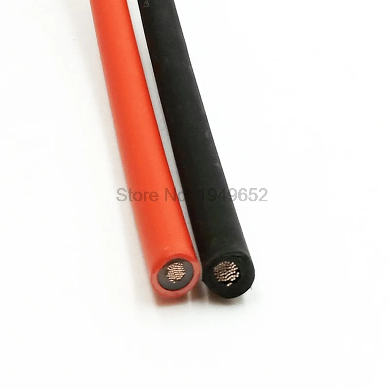 

MC4 Connector Cable 1M 1 Meter 4.0mm2 Black or Red 1.8KV 55A solar photovoltaic special cable double sheath battery board line