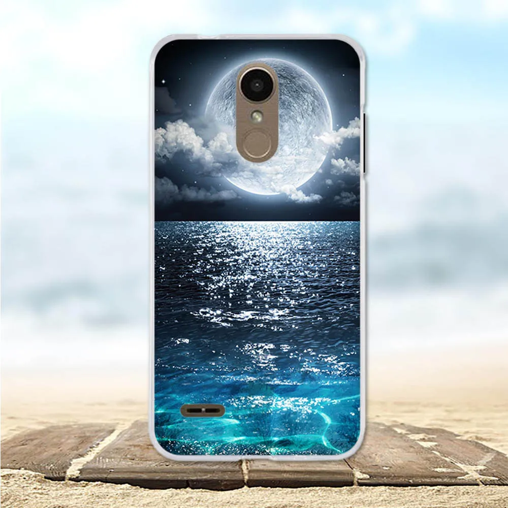 Чехол для LG K8 2018 силиконовый чехол ТПУ K9 3D защитный с милыми цветами 2018/K9 чехлы
