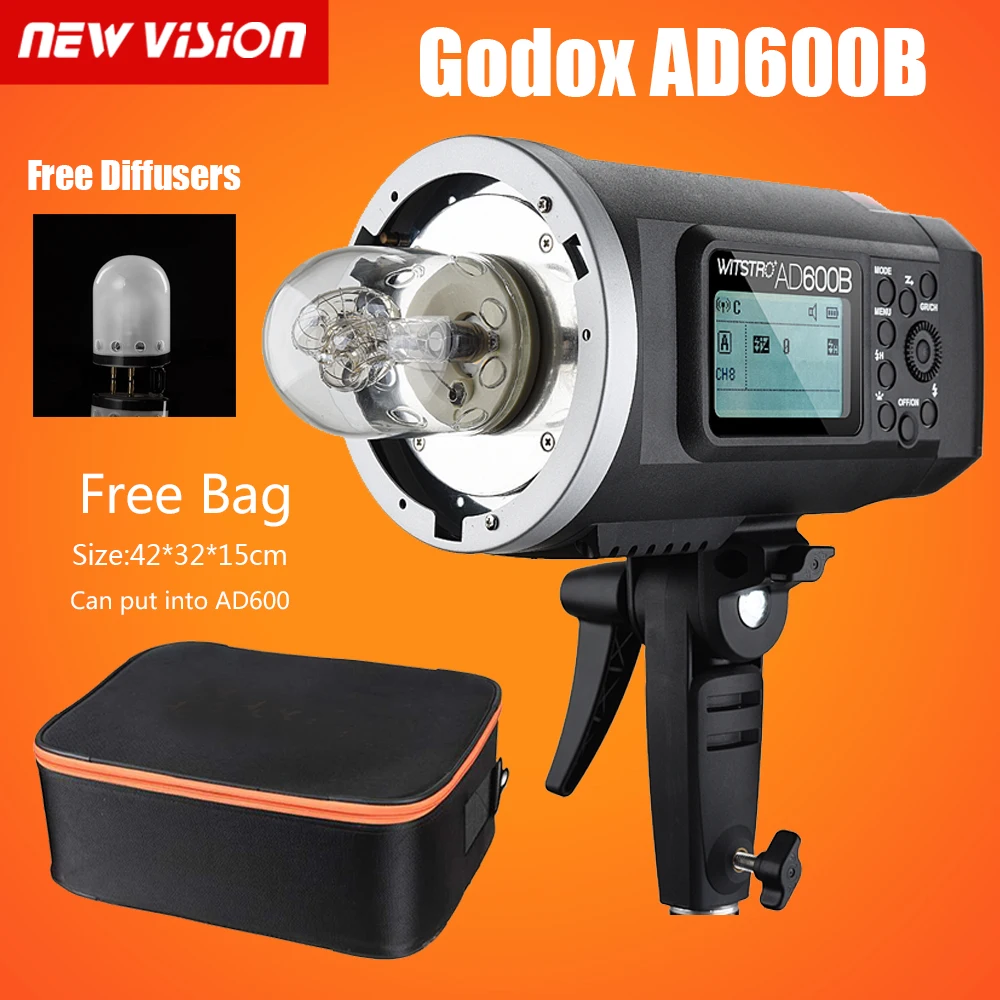 Godox AD600B 600Ws TTL High Speed Sync Outdoor Flash Strobe Light with
