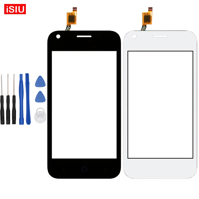 Новый 4.0 дюймов для ZTE Blade L110 ЖК-дисплей Сенсорный экран объектив Стекло Наружный