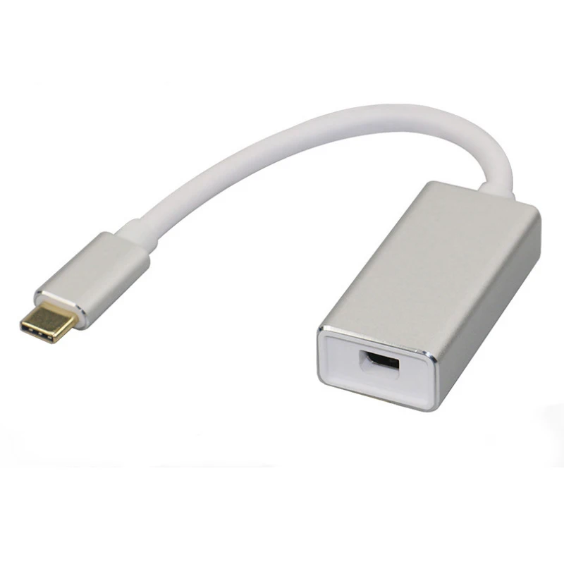 

High Quality USB3.1 Type C To Mini DP Converter 4K USB-C Male To Mini DisplayPort Female Adapter For MacBook For Huawei Datebook