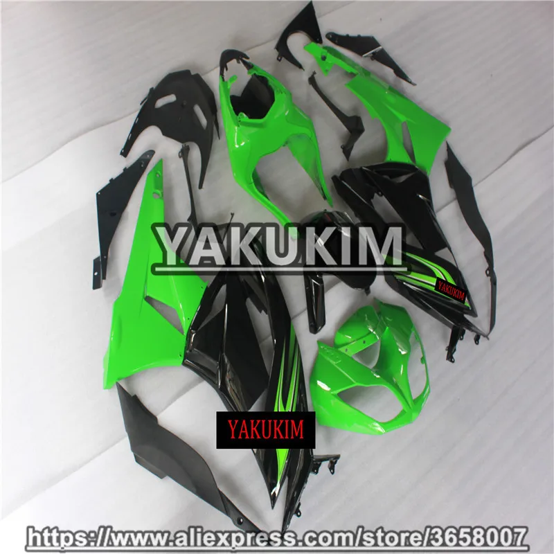 YAKUKIM ABS Injection Fairing Kits For Kawasaki NINJA ZX 6R 09 12 Year