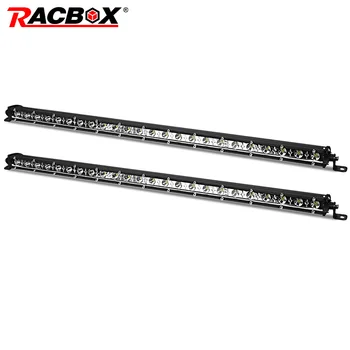 

54w 20inch Slim Single Row Spot Flood Beam Mini LED Work Light Bar For ATV SUV 4WD Motorcycle Automobile Headlights Car-Styling