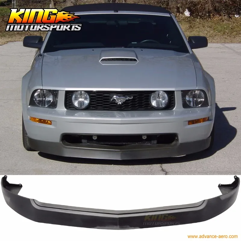 Подходит Для 2005-2009 Ford Mustang GT 4.6L V8 IKON Стиль Переднего Бампера Для Губ Подбородок Спойлер