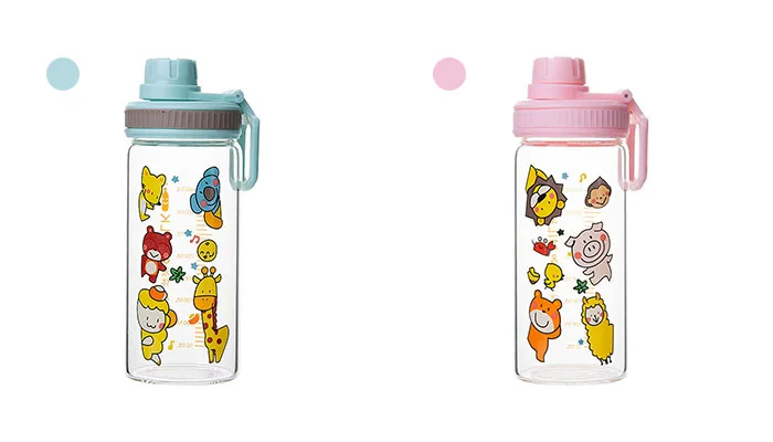 Cute Glass Water Bottle (20)