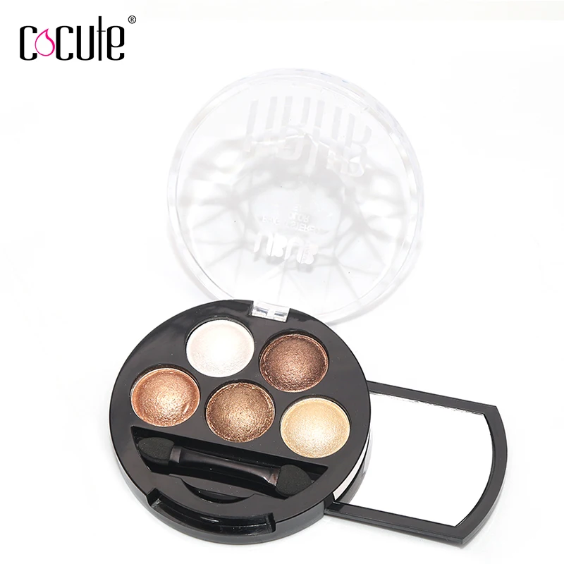 

5Colors Professional Eyeshadow Palette Makeup Matte Eye Shadow palette Eyes Cosmetic Quality Make Up Glitter Pigment Eyeshadows