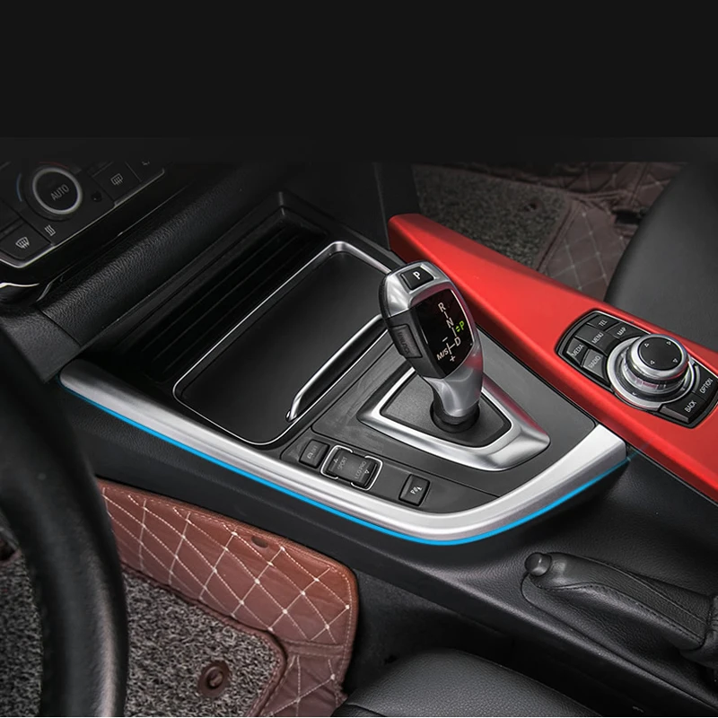 Auto Aufkleber Schaltknauf-Abdeckung ABS Interieurleisten Trim Kompatibel  mit F20 F21 F22 F23 F30 F31 F32 F33 F34 F35 F36 Zubehör : : Auto &  Motorrad