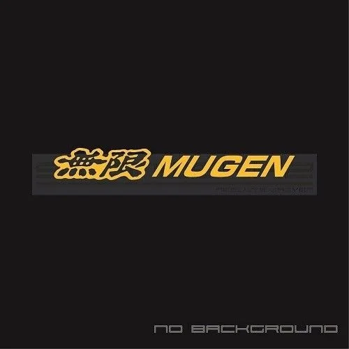 

For 2Pcs/Pair Mugen Decal Sticker JDM Civic S2000 NSX TYPE S PAIR Car Styling