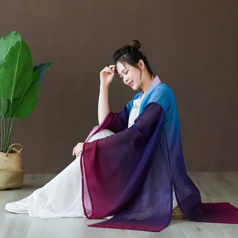 LZJN Chinese Traditional Clothing Ancient Princess Clothing National Hanfu Outfit Stage Dress Folk Dance Costume Women Hanfu (23)