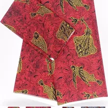 Высококачественная Анкара ткань африканская ткань для печати в нигерийском стиле для платья 2+ 4 ярдов шелковая шифоновая ткань африканская ткань B2-C16