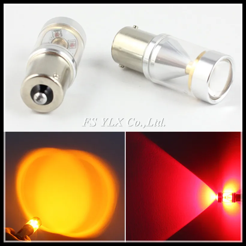 

30W Cre.e 6SMD BA15S 1156 1157 BAY15D LED turn signal light BA15S LED Brake Backup Light white yellow 1156 1157 LED Brake light