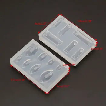 

Silicone Mold DIY Earrings Bracelet Jewelry Making Epoxy Resin Molds Craft Tools