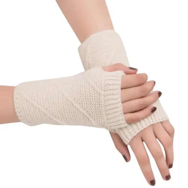 Buy Women Fingerless Gloves without fingers Girl