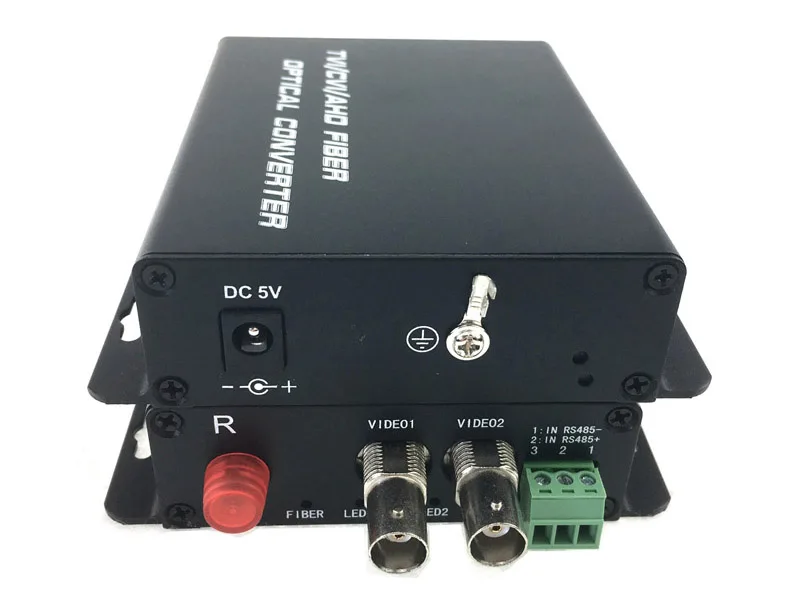2ch TVI  fiber transceiver