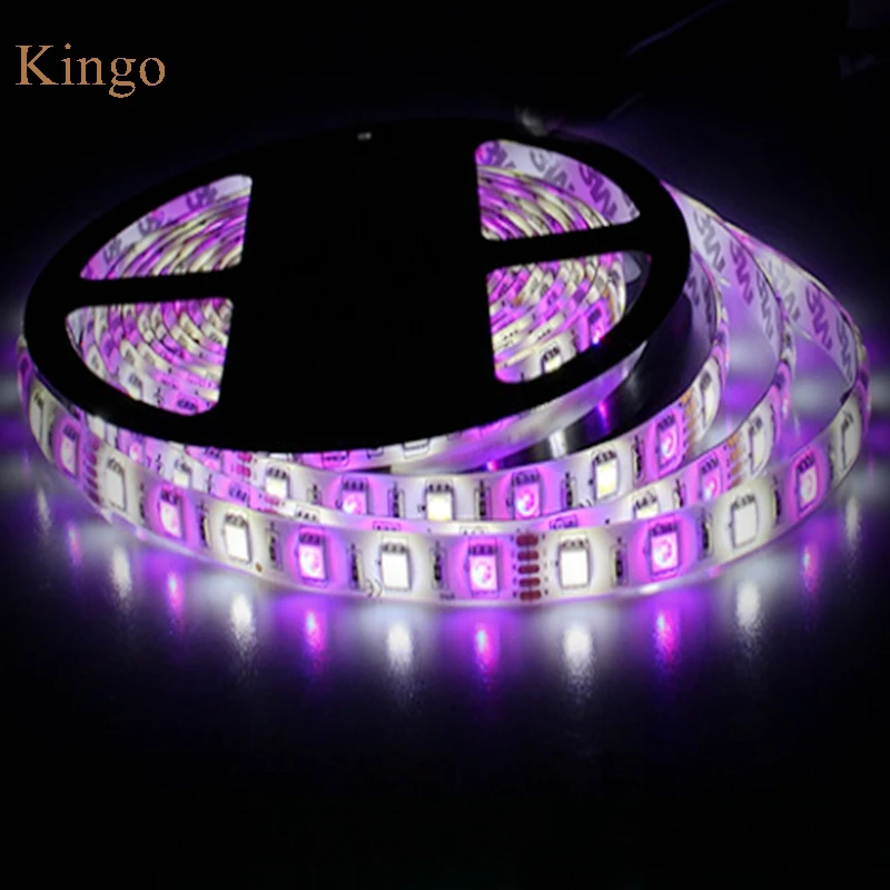 Светодиодный светильник RGBW RGBWW водонепроницаемый IP20 IP67 5050 SMD 60 светодиодов/м 12 в