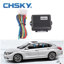 CHSKY автомобильные системы сигнализации, универсальные автомобильные электрические окна, свернутые ближе для 4 дверей, автоматическое закрывание окон, модуль автомобильной сигнализации, защита автомобиля