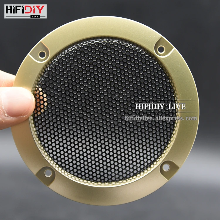 HIFIDIY LIVE speaker s пластиковая рамка металлическая железная проволочная решетка 3 ''3,5 дюймов сетчатая Крышка для динамика высококачественный автомобильный домашний сетчатый корпус