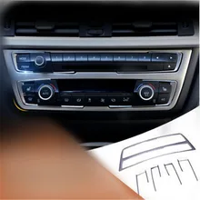 Eazyzking автомобиль Перл Chrome Панель управления украшения Накладка для BMW 3 серии F30 F35 3GT 316i 320li 328li 325li 335Li