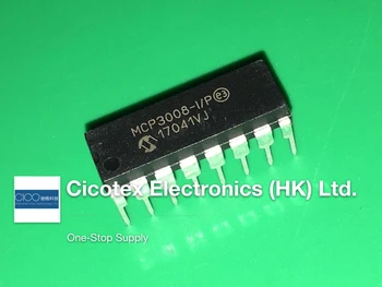 

2pcs/lot MCP3008-I/P IC ADC 10BIT 2.7V 8CH SPI 16DIP