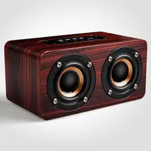 2018 New Retro Wireless TV Version FM Radio Microphone HIFI Sound Quality Bluetooth4.2 Speaker TF/AUX/FM