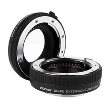 Viltrox DG-FU Auto Focus AF Macro Extension Tube Ring 10mm 16mm Set Metal Mount for Fujifilm X Mount Macro Lens Camera