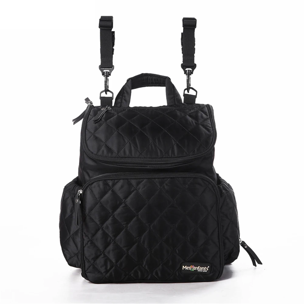 fashion bloom of western style mummy bag shoulders a large capacity backpack bag on behalf of mother and infant