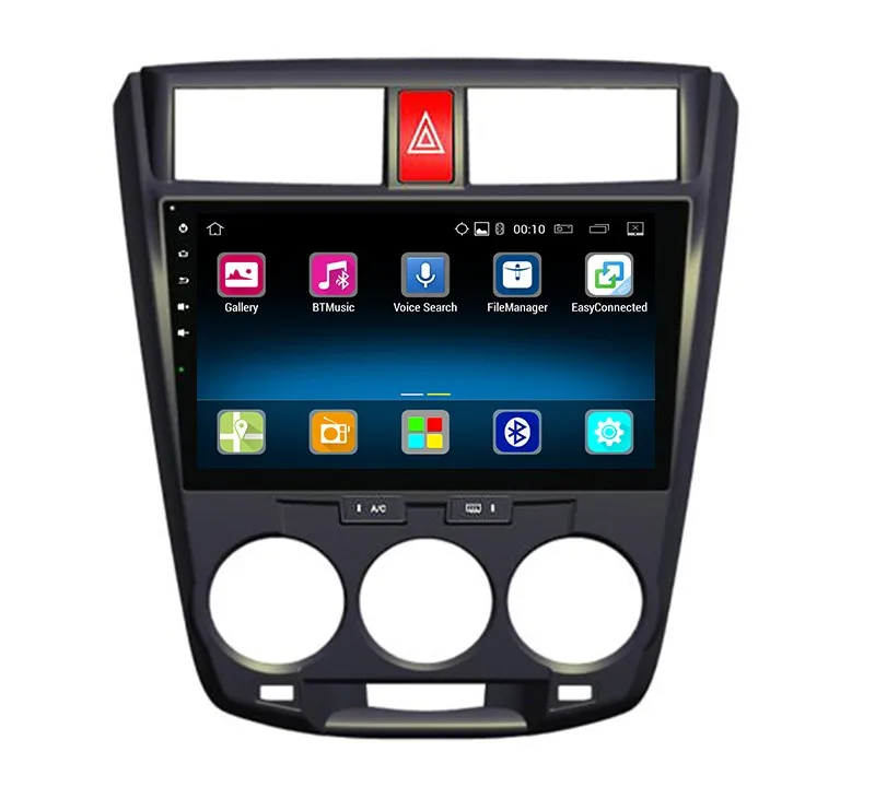 Clearance Android 5.1 Quad Core 9 Inch Car DVD Player for Honda city Bluetooth GPS Navi Car Stereo Radio 3g/WIFI free map 18