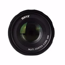 Meike MK-FX-50-2.0 50mm f2.0 Large Aperture Manual Focus lens APS-C For Fujifilm Mirrroless cameras