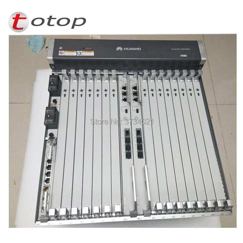 Huawei MA5800 X15 GPON OLT 19 дюймов 2 * MPLA управления и PILA постоянного тока|Оптоволоконное