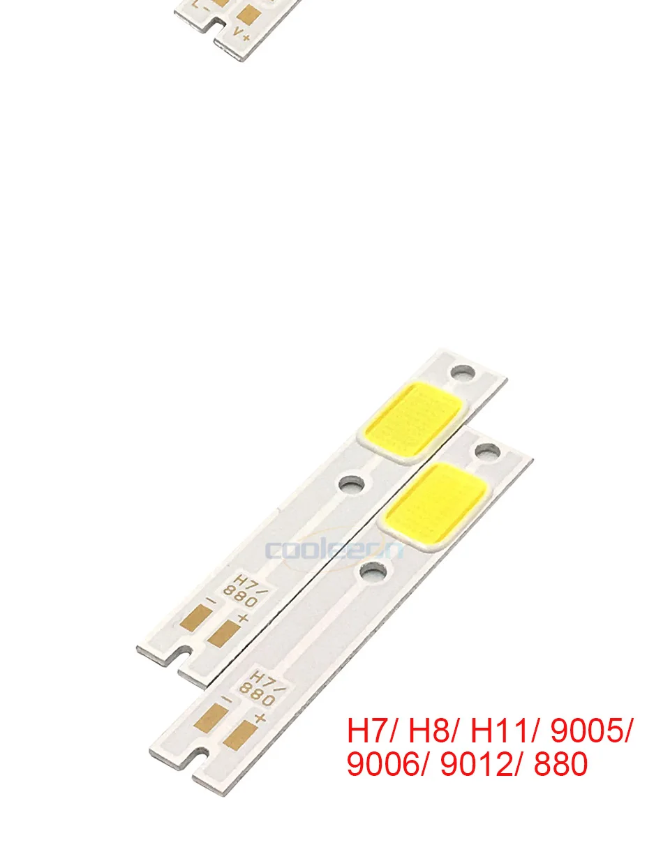 2 шт. COB Светодиодные ленты для C6 автомобилей головной светильник лампы H1 H4 H7 HB3 HB4 880 H13 9004 9007 авто фары светильник источник C6 COB Чип 6500K