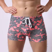 Купальник мужские камуфляжные плавки трусы шорты Боксеры Нижнее белье Maillot De Bain купальник для серфинга Sunga сексуальный купальник