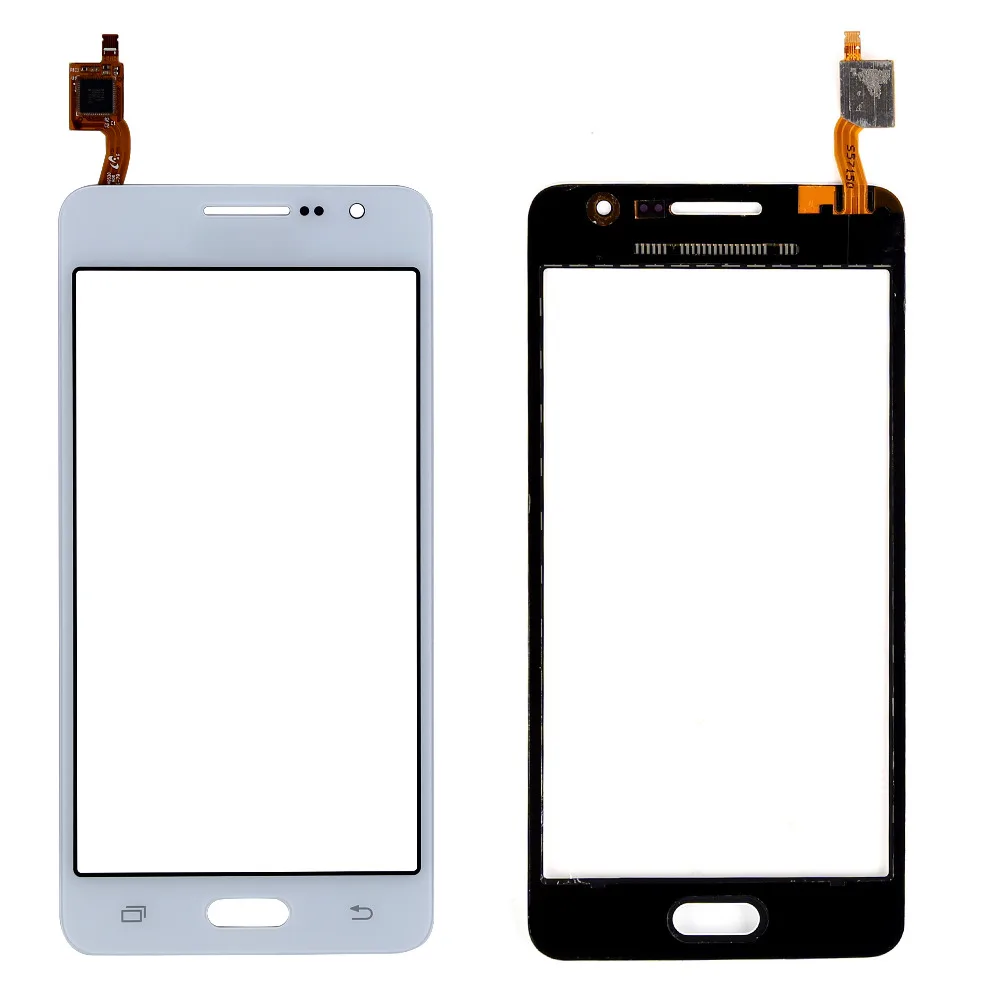 Black White Front Glass Lens Touch Screen Digitizer For Samsung G5308W G530 font b Replacement b