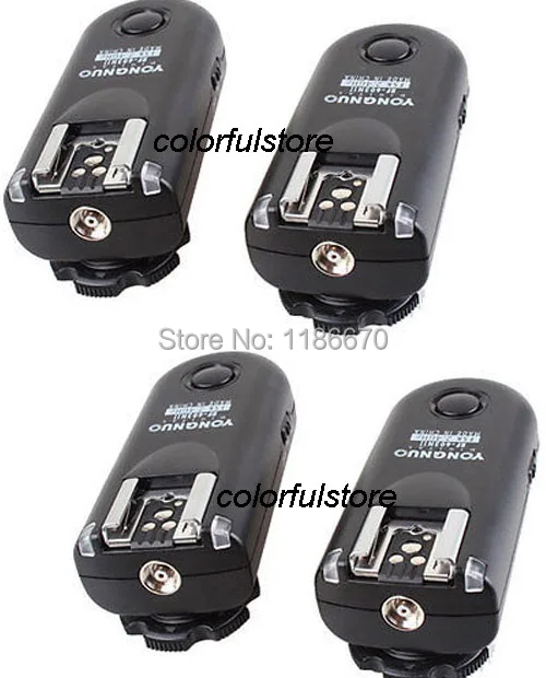 

4 x RF-603 II RF603II Radio Wireless Remote Flash Trigger N3 for Nikon D90 D600 D3000 D3100 D3200 D5000 D5100 D5200 D7000 D7100