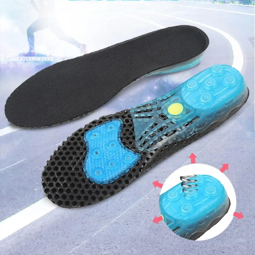 

Men Women EVA Gel Spring Insole Flat Feet Orthotic Insoles Arch Support Orthopedic Inserts Foot Care shoe Cushion pads new