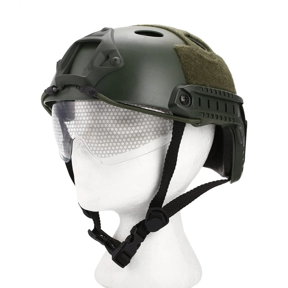 Tactical Sticky Paper Camouflage Paintball Helmet Airsoft Helmet