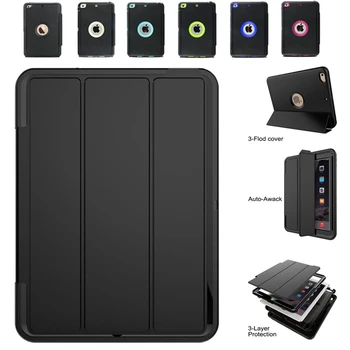 

For Apple iPad 9.7 2017 Retina Kids Safe Armor Shockproof Heavy Duty Silicone Hard Case Cover For iPad Ipad 2017 Case