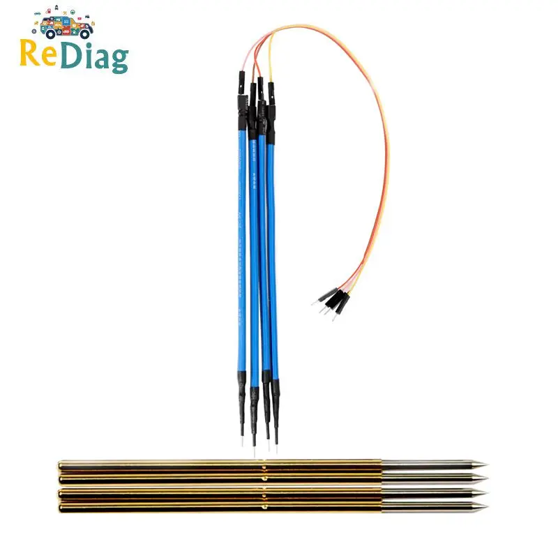 4pcs/Set LED BDM Frame Probe Pens LED BDM Frame pins For V2 5.017 V7.020 Fgtech BDM100 ECU Programming Programmer Tool