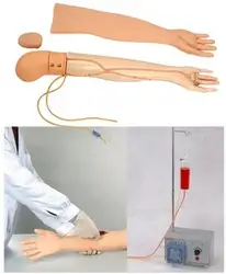 Расширенная рука venipuncture и внутримышечные тренировки модель (с электронным устройство для циркуляции крови) Вена и кожа могут заменить