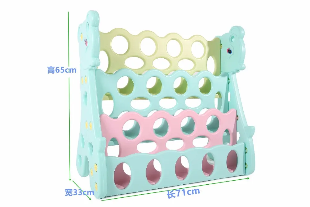 Стеллажи для журналов, офисная мебель, домашняя коммерческая мебель, пластиковый детский книжный шкаф, журнальный стеллаж, можно настроить, новинка 36,5*16*72 см